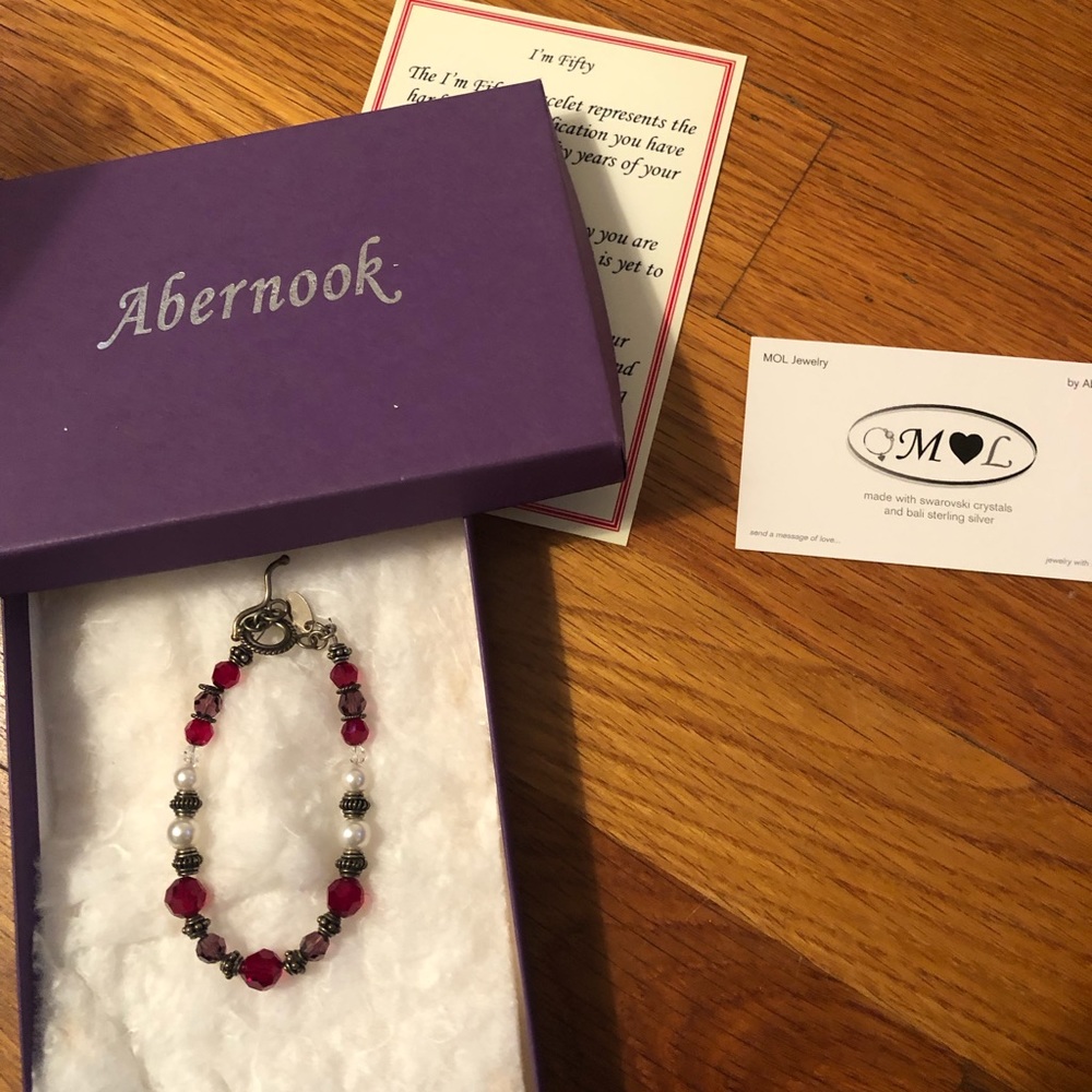 Abernook I’m 50 braclet